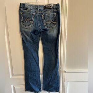 Miss Me Blue Boot Cut Jeans